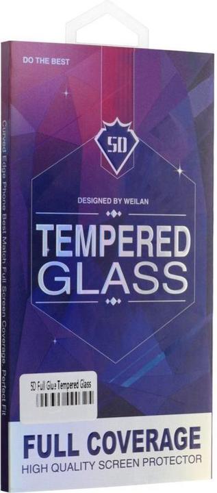 Actual product image OEM 2 Products without IMEI/SN 5D Full Glue Tempered Glass - for Xiaomi Redmi Note 14 Pro 5G black (2 Piece, Xiaomi Redmi Note 14 Pro 5G)