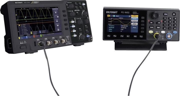 Productafbeelding Voltcraft FG-1602 Functiegenerator op netvoeding 1 µHz - 60MHz 2-kanaals arbitrair