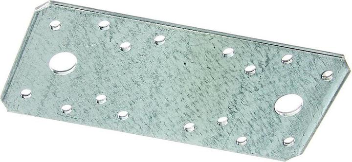 Actual product image GAH sendzimir galvanised Alberts 330057 Flat connector 133 x 55 mm (Flat connectors, 1 pcs.)