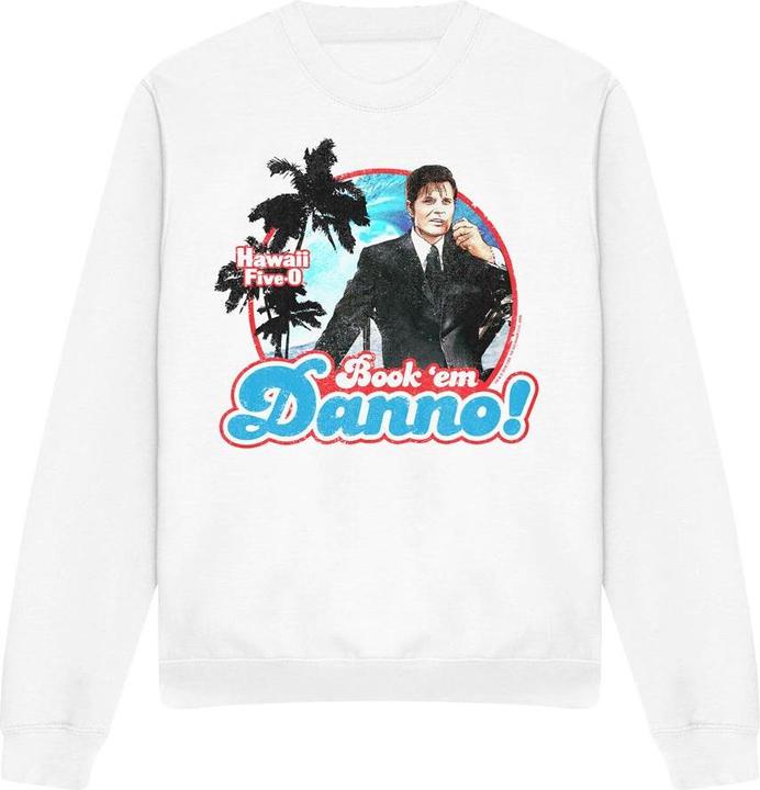 Immagine prodotto Hawaii Five-0 Book Em Danno Felpa Adulto Unisex (L)