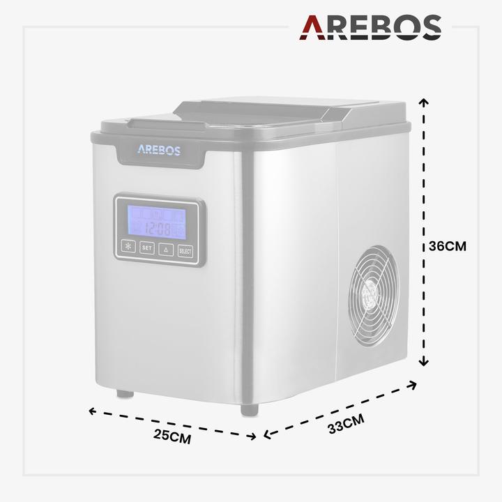 Immagine prodotto Arebos Macchina per i cubetti di ghiaccio