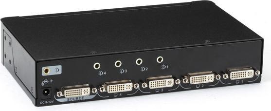 Actual product image Black Box AVSP-DVI1X4 Video Splitter DVI 4x DVI-D