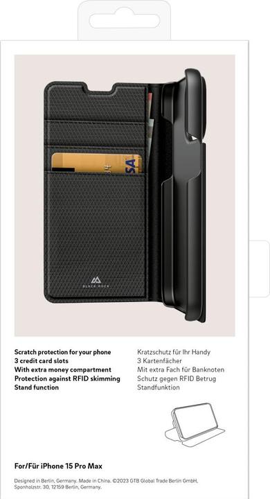 Actual product image Black Rock The Classic (Apple iPhone 15 Pro Max)