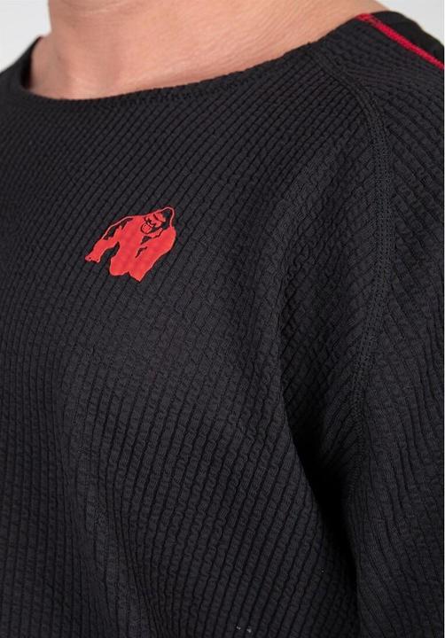 Produktbild Gorilla Wear Buffalo Old School Workout Top Schwarz/Rot (S/M)