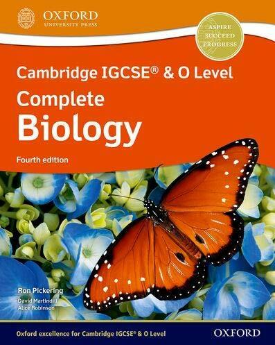 Produktbild Cambridge IGCSE® & O Level Complete Biology: Student Book Fourth Edition (Englisch, Ron Pickering, 2021)
