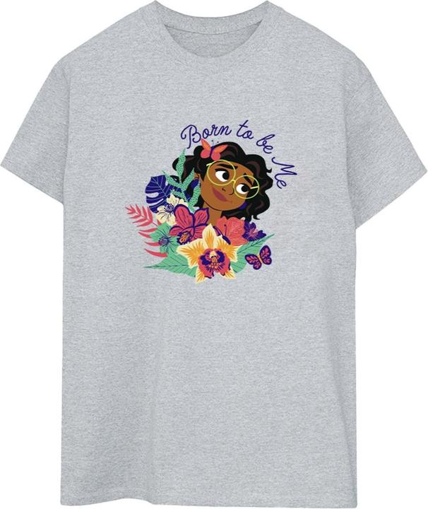 Actual product image Disney Womens/Ladies Encanto Born To Be Me Cotton Boyfriend T-Shirt (L)