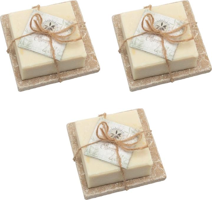 Immagine prodotto Natura Punto Set di 3 saponi Hamam con olio d'oliva (Sapone duro)