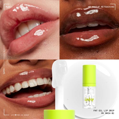 Actual product image NYX Professional Make-Up Fat Oil lip Drip (01 My Main)
