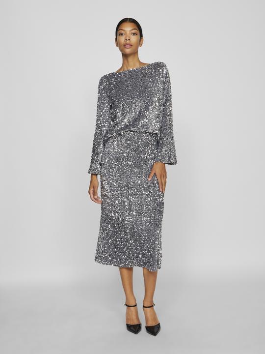 Immagine prodotto Vila Top in paillettes con maniche lunghe (XS)