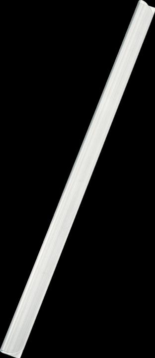 Actual product image Leitz Clip rail, DIN A4, filling height: 3 mm, transparent plastic, capacity: 30 sheets (A4, 20 x)