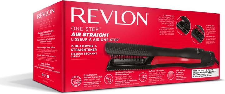 Immagine prodotto Revlon Asciugacapelli e piastra per capelli - 2 in 1 (Spazzola levigante)