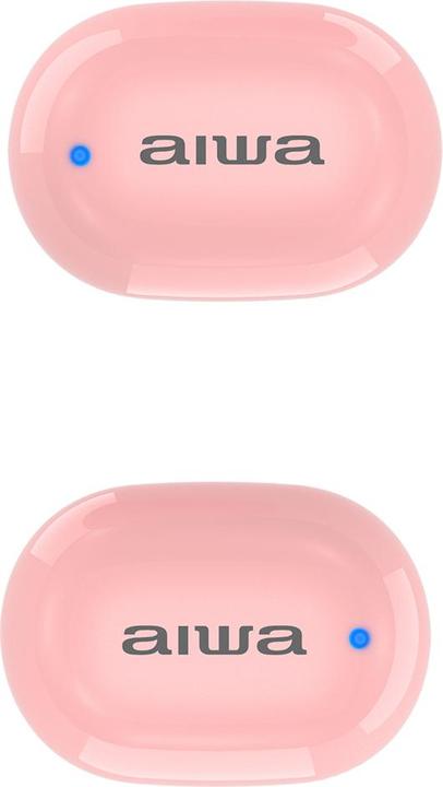 Produktbild Aiwa EBTW-150PK Kopfhörer & Headset Kabellos im Ohr Calls/Music Bluetooth Pink (3 h, Kabellos)