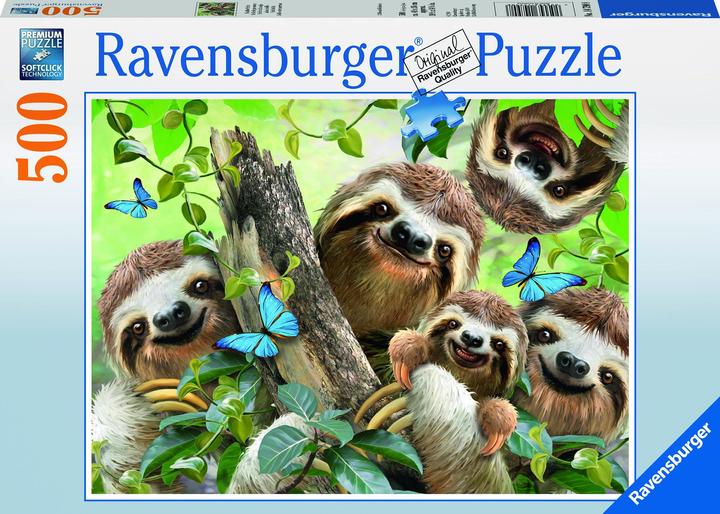Produktbild Ravensburger Faultier Selfie (500 Teile)