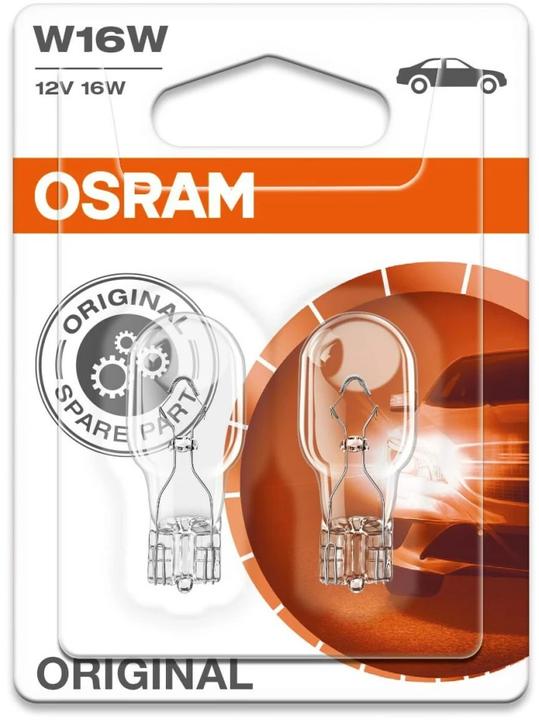 Produktbild Osram Glass Wedge Base (W16W)
