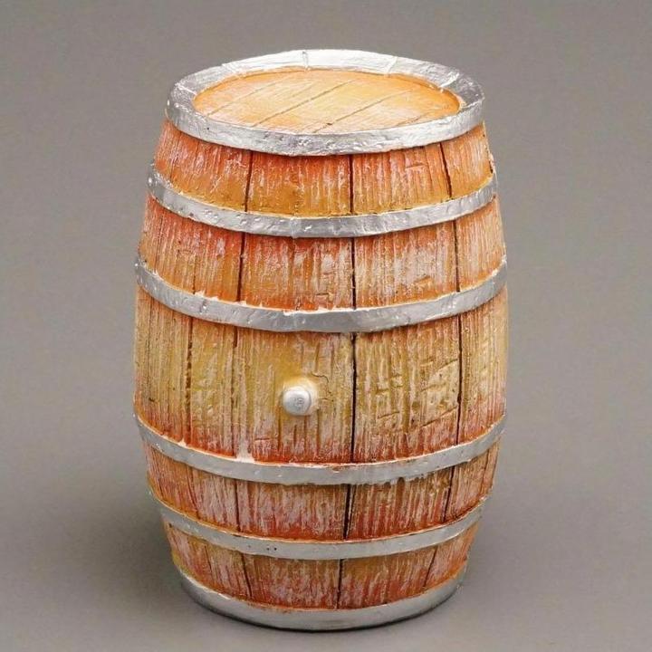Immagine prodotto Reutter 001.857/0 - Botte di vino, vuota, in miniatura (5 x 5 x 7 cm)