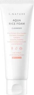 Immagine prodotto S.Nature Aqua Rice Foam Cleanser ryżowa pianka do mycia twarzy 80ml (Lozione detergente, 80 ml)