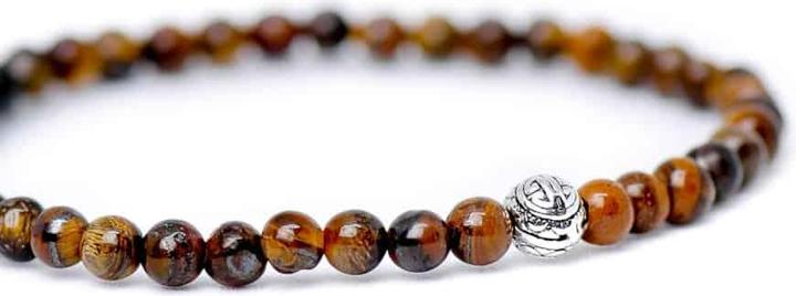 Actual product image Balibay Tizi (20 cm, 925 Sterling silver, Tiger's eye, Gemstone)