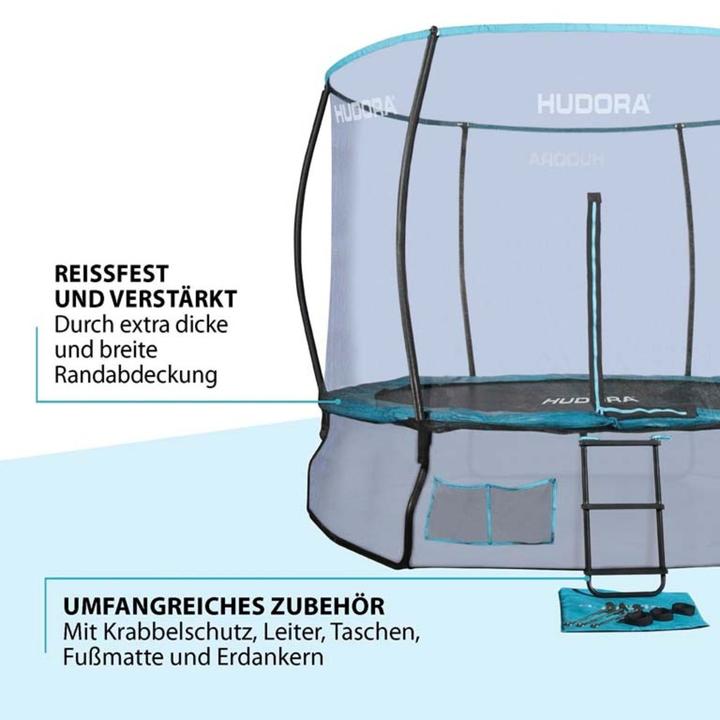 Produktbild Hudora Fantastic Komplett-Trampolin 300V (300 cm)