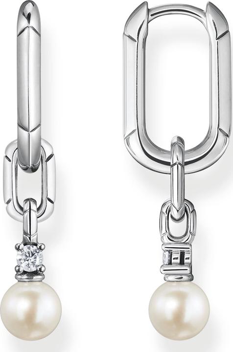 Image du produit Thomas Sabo Créoles maillons et perles argent (Argent 925)