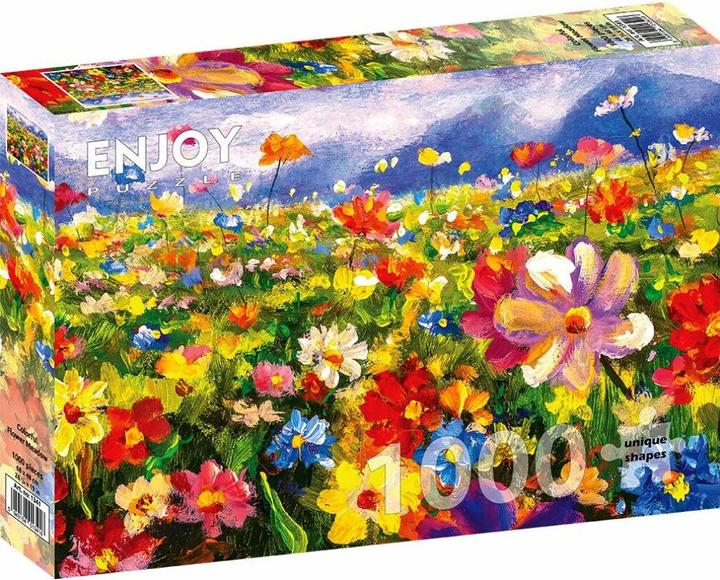 Image du produit Enjoy Puzzle ENJOY-1341 - Pré fleuri multicolore, puzzle, 1000 pièces (1000 pièces)