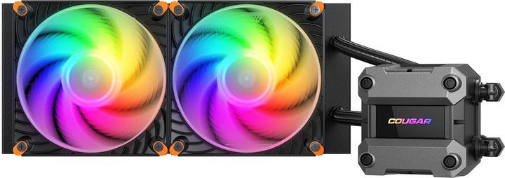 Actual product image Cougar CPU Wasserkühlung Poseidon Ultra 240, ARGB, Schwarz