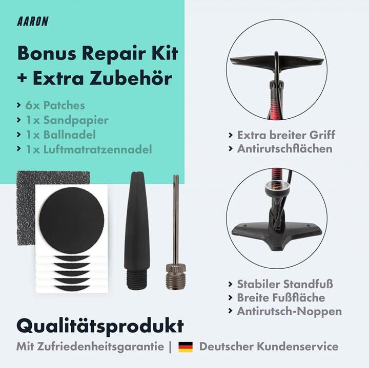 Image du produit Aaron Sport One avec manomètre
