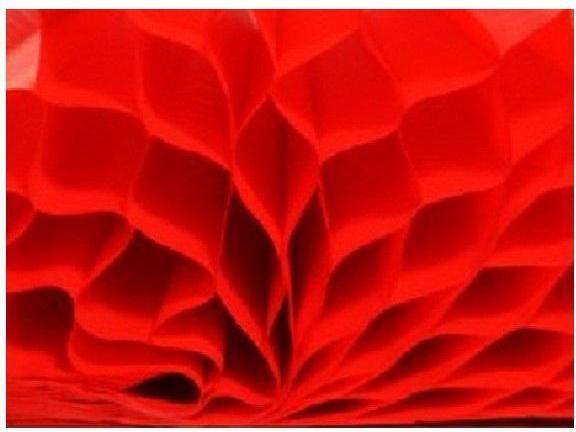 Actual product image Aha Rotes 3D-Seidenpapier 20x33cm
