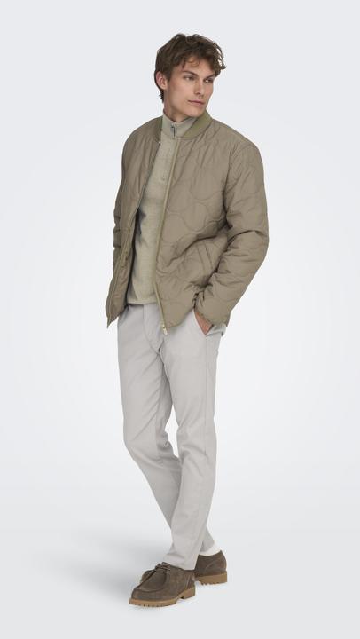 Actual product image Only & Sons High closed quilted jacket Jacket (S)