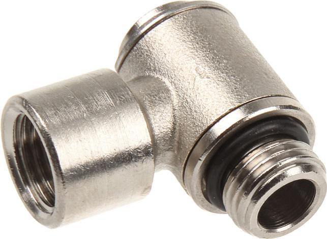 Produktbild Aqua Computer Adapter 90 Grad G1/4 Zoll AG auf G1/4 Zoll IG - drehbar