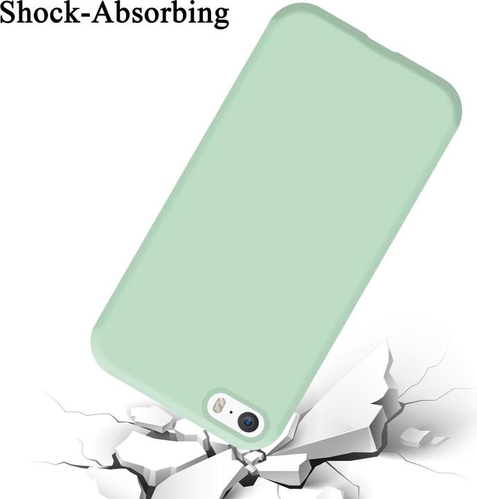 Immagine prodotto Cadorabo Copertura della cassa del silicone liquido TPU (Apple iPhone 5)