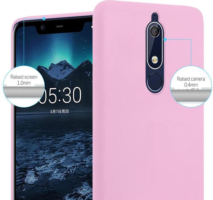 Image du produit Cadorabo Couverture TPU Candy (Nokia 5.1)