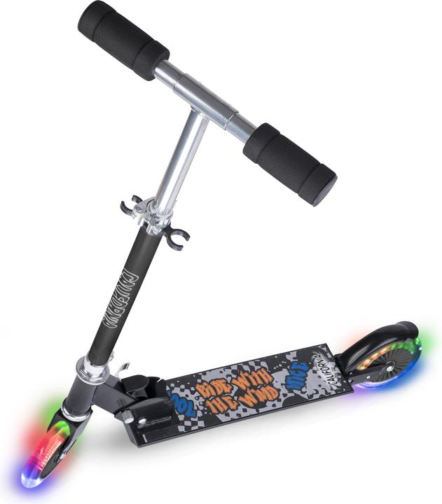 Produktbild California - Black scooter with LED lights (83153)