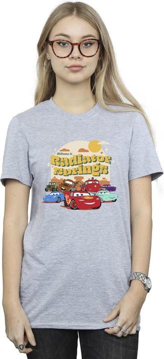 Immagine prodotto Disney Cars Radiator Springs Group Maglietta Ampia Donna (3XL)