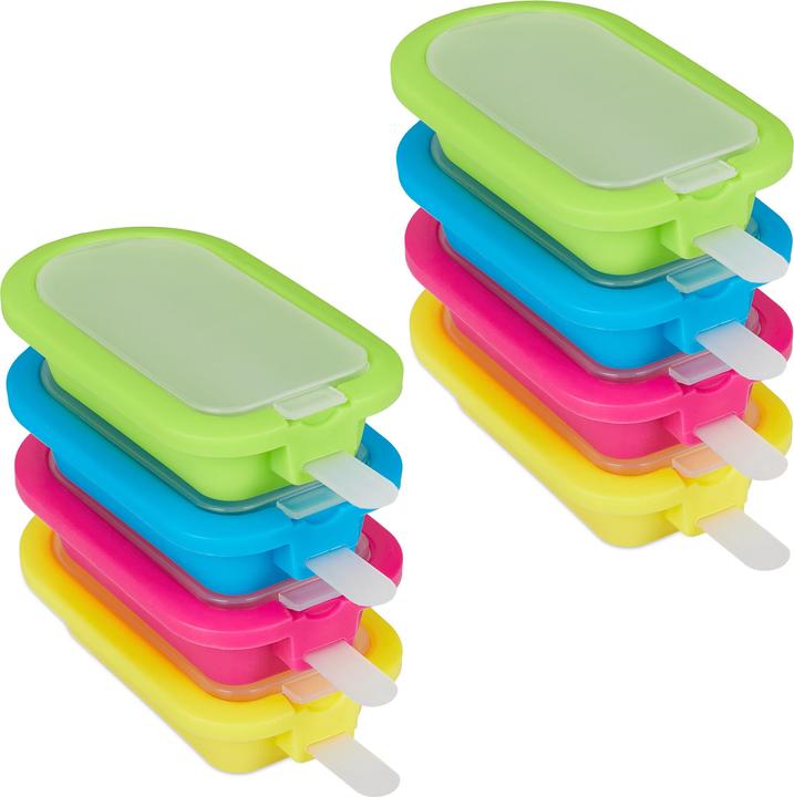 Relaxdays 8x ice cream mould