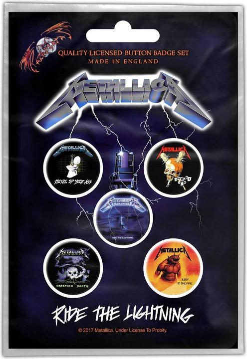 Immagine prodotto Metallica Distintivo Ride The Lightning