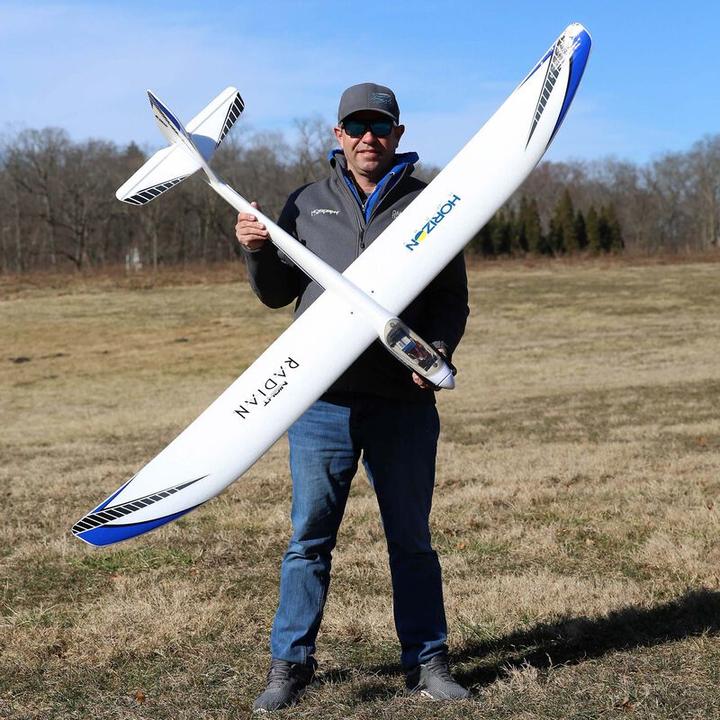 Immagine prodotto E-Flite Aliante a motore elettrico Night Radian 2000mm modello PNP (Aliante)