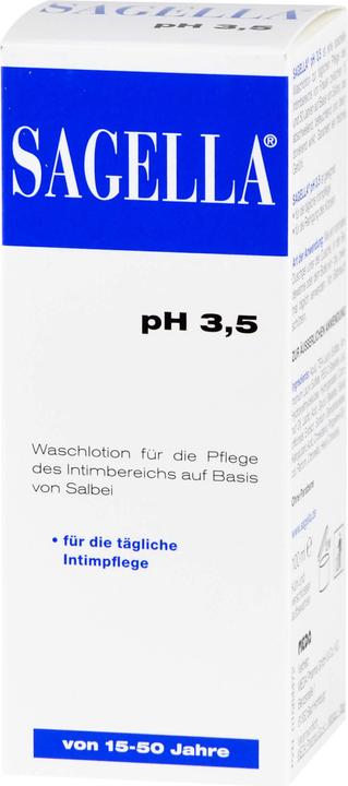 Produktbild Sagella pH 3,5 Waschlotion, 100 ml Lotion (100 ml, Intimwaschlotion)