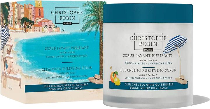 Produktbild Christophe Robin Scrub Lavant Purifiant au Sel Marin Édition Limitée – La French Riviera (250 ml)