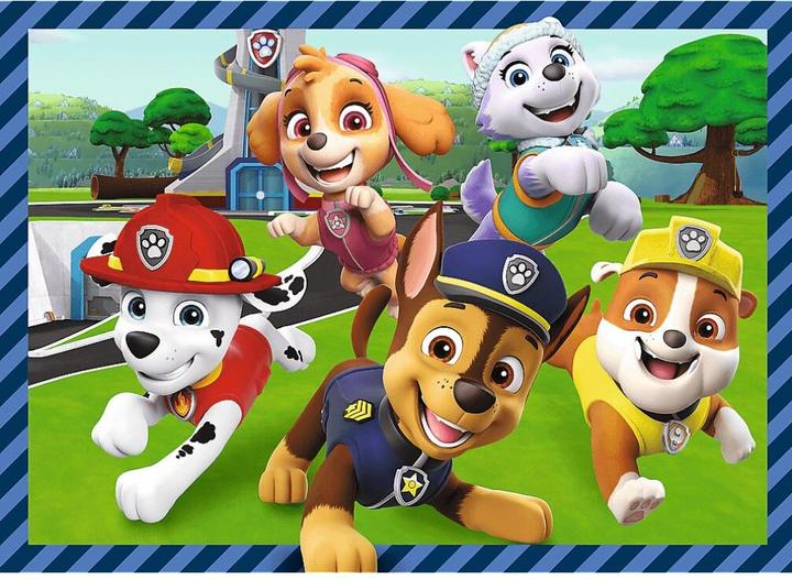 Actual product image Trefl 4 in 1 Puzzle - Paw Patrol Film (70 pieces)