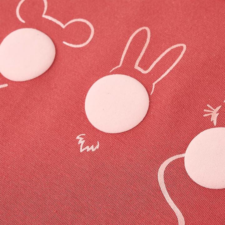 Image du produit VidaXL T-shirt manches longues enfant rose foncé 128,Composition : 95% Coton (128)