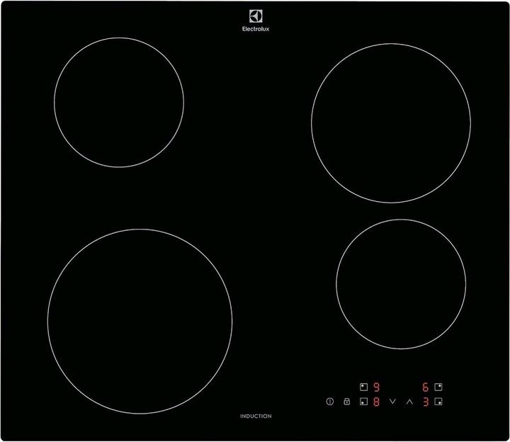Produktbild Electrolux 300 Serie EIB60424CK Schwarz Einbau-Induktionskochfeld 60 cm 4 Herd(e)