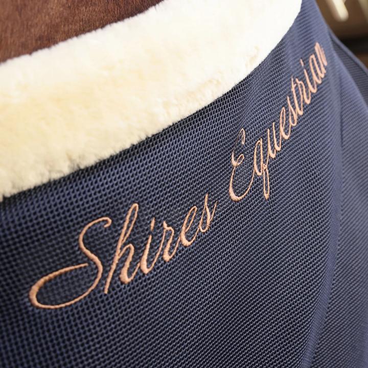 Actual product image Shires Deluxe Standard-Neck Air Motion Horse Cooler Rug (152 cm)