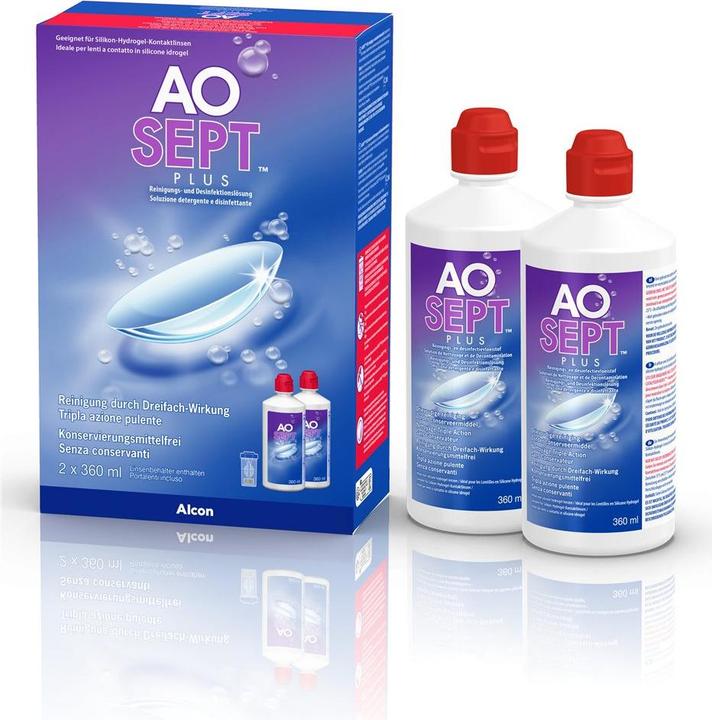 Produktbild AOSept Peroxid Reinigungs- und Desinfektionslösung (Peroxid-System, 720 ml)