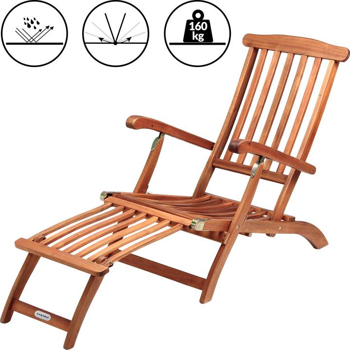 Produktbild Casaria Sonnenliege (167 cm)