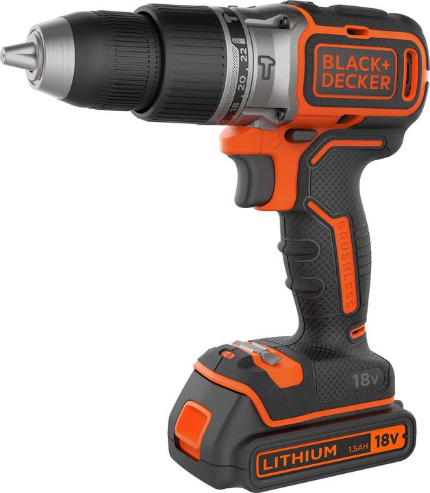 Black & Decker BL188KBQW Batterypowered impact wrench (Rechargeable battery operated)