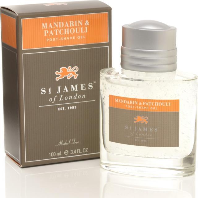 St. James of London Aftershave Gel Mandarin & Patchouli (Aftershave Gel, 100 ml)