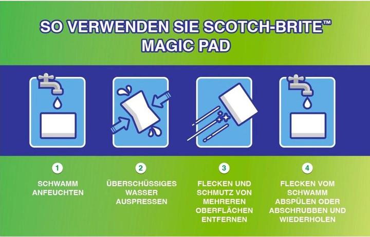Produktbild Scotch-Brite Fleckenradierer (12 Stk.)