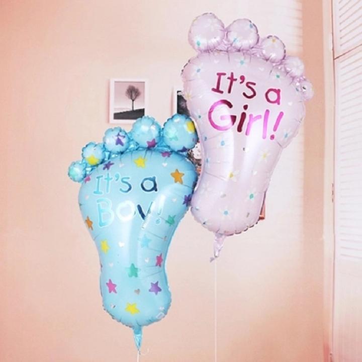 Produktbild Ueli Express Folien Ballon Its a Girl Fuss Geburt 70cm (1 x)