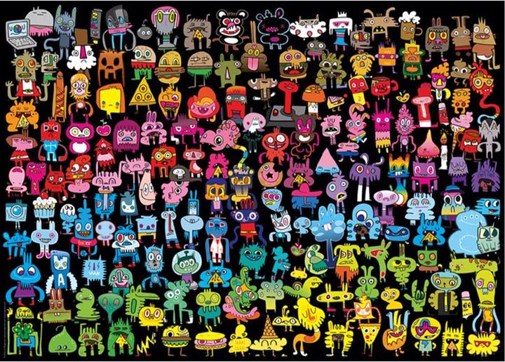 Produktbild Heye Doodle Rainbow (1000 Teile)