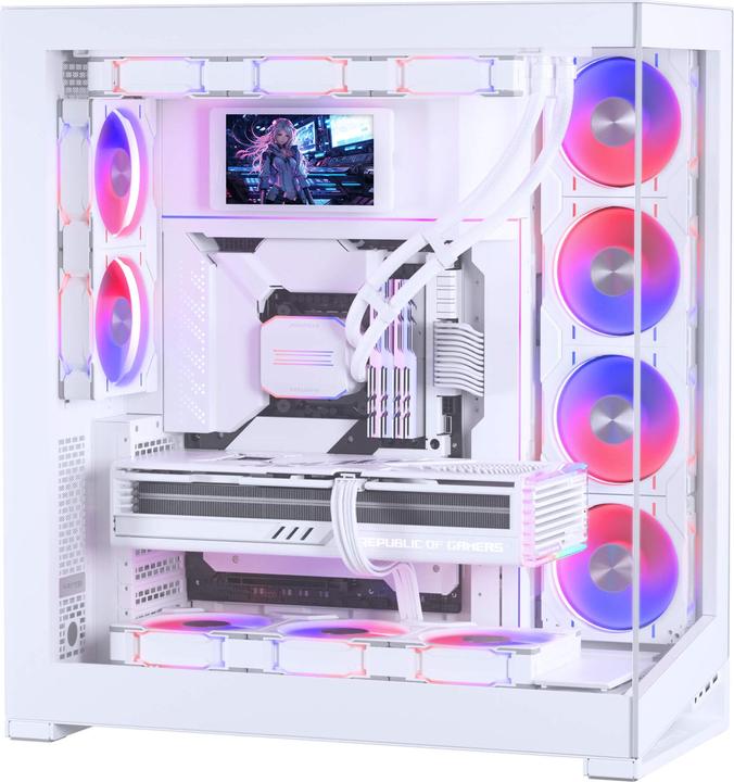 Actual product image Phanteks 5.5-inch high-resolution display for housing - white